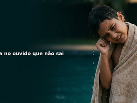 Água no ouvido que não sai: o que fazer depois da piscina