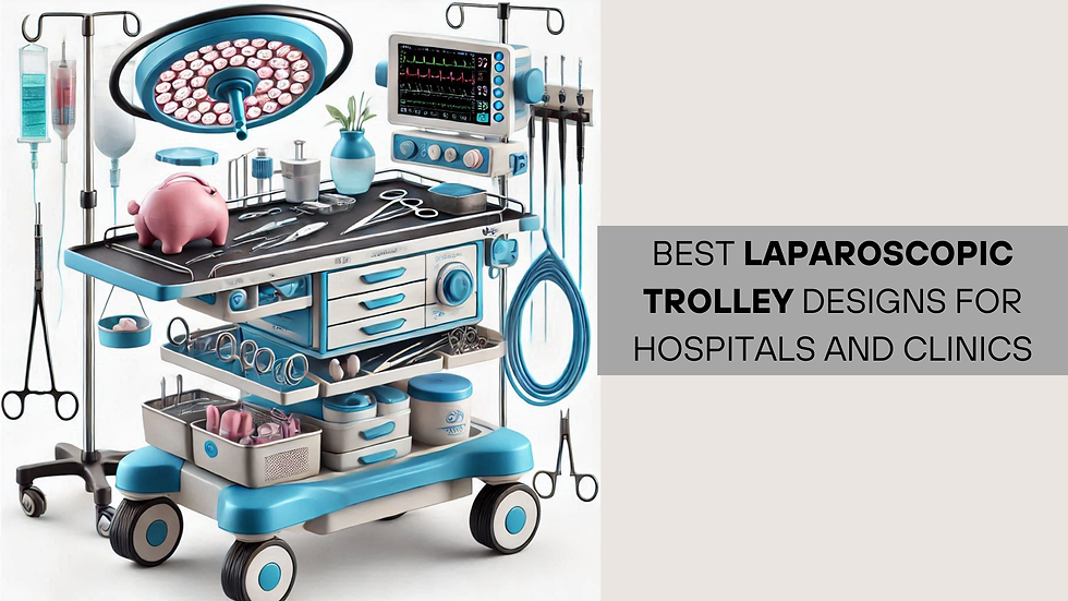 laparoscopic trolley for hospital