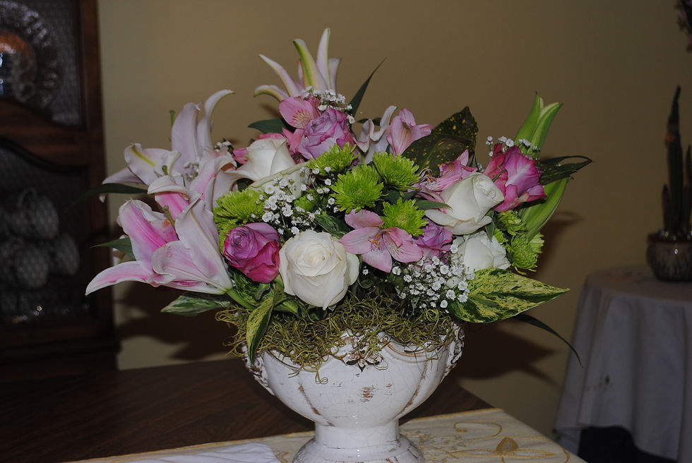 Pam Smart's arrangement for Chapel of Incarnation