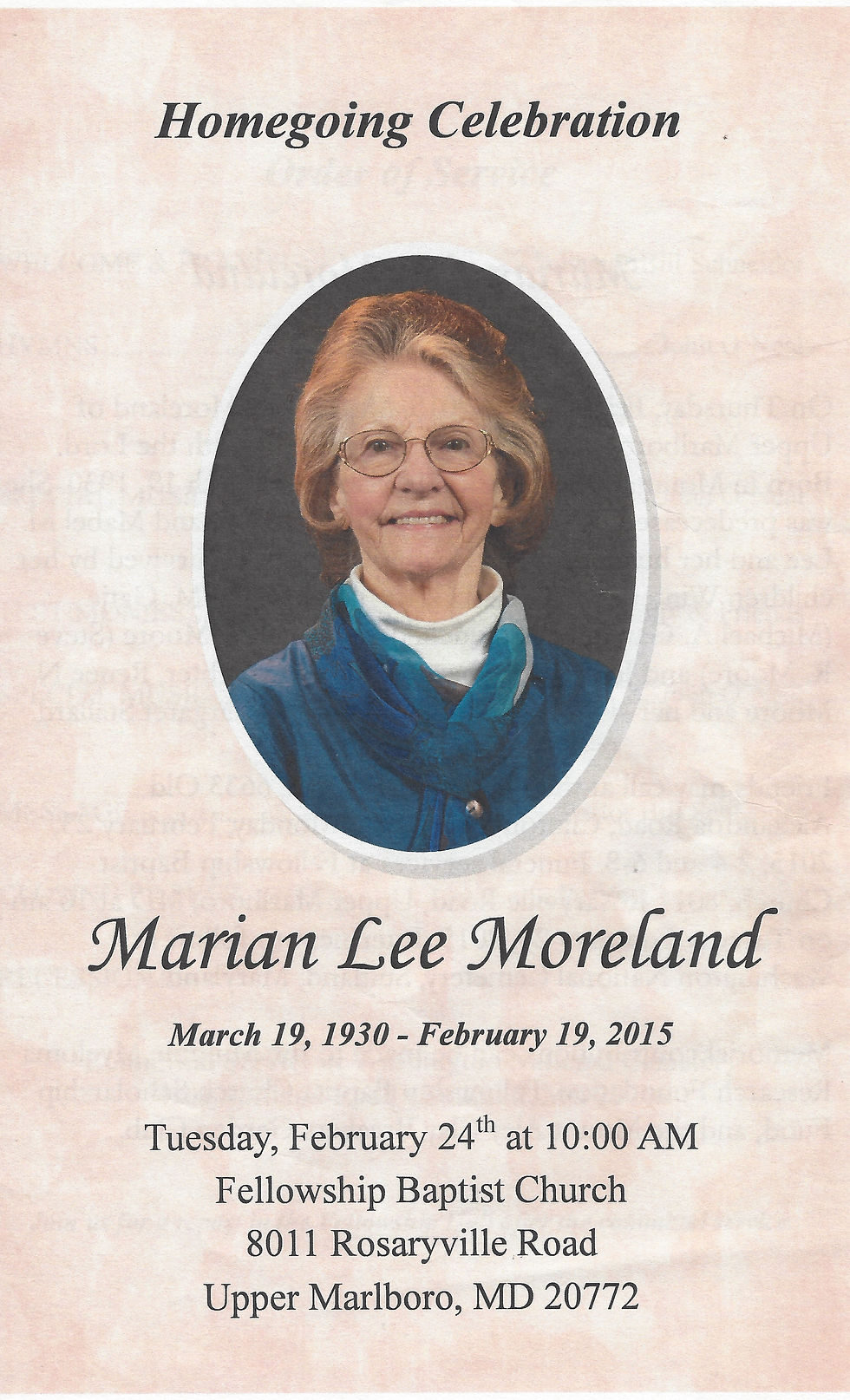 In Memoriam 1