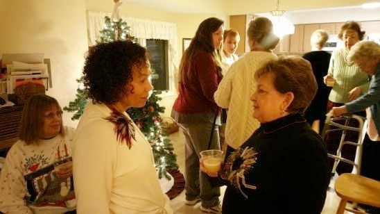 15 16 Holiday meeting Gilda allen Elaine Arnold