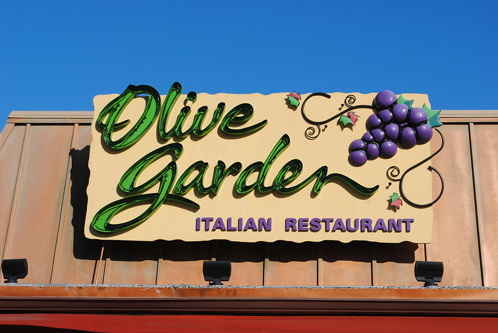 15 16 Olive Garden installation