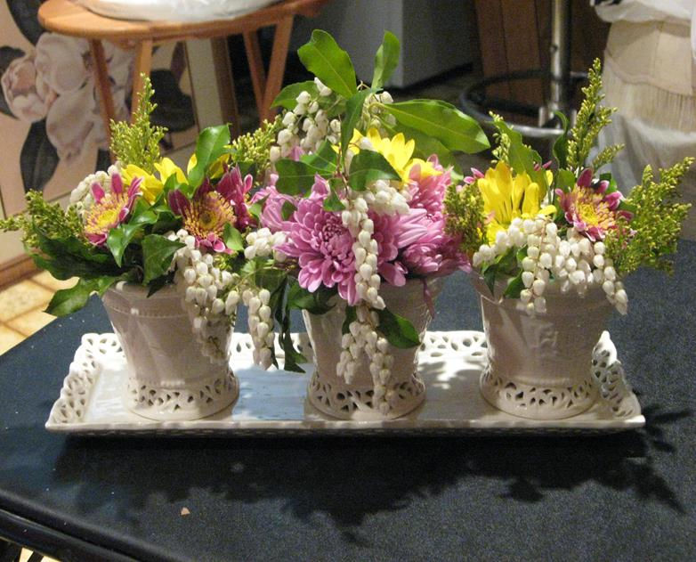 Linda Millette's arrangement for St Mary's Chapel rectory