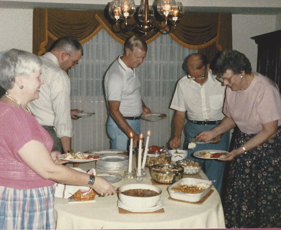 86 87 Picnic at Margaret Hicks home