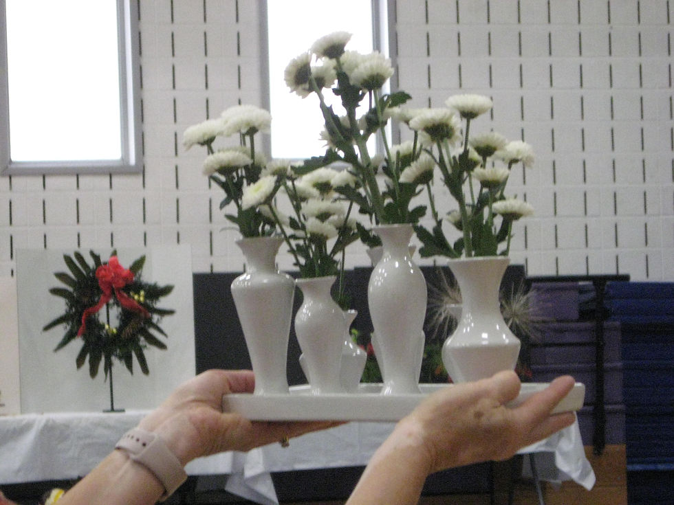 2018 Nov 1 NCAGC Floral Design Program (
