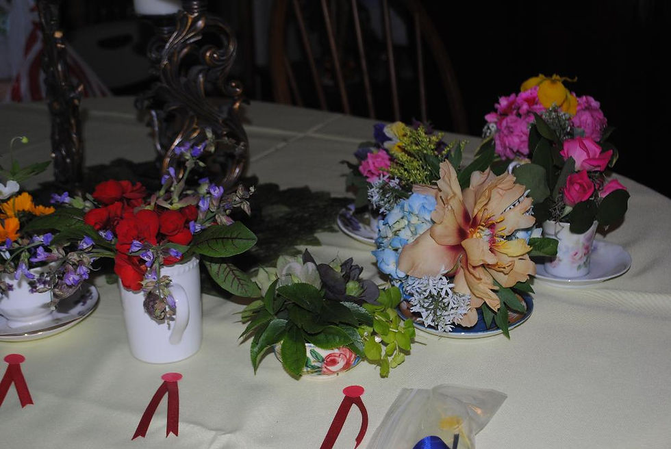 Teacup Floral Arrangements