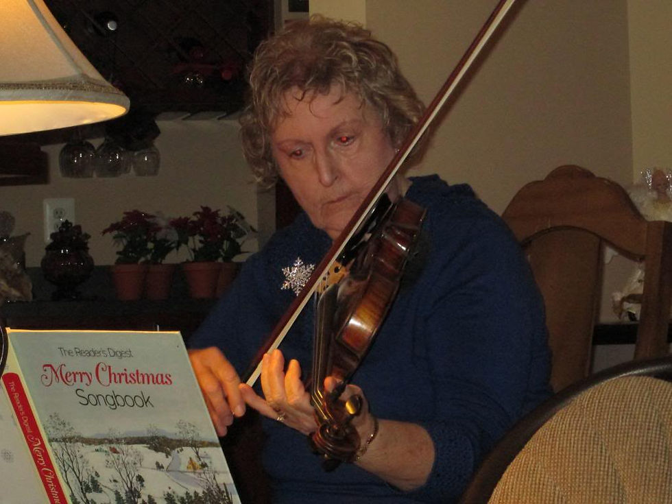 Dec 2013 Music by Esther and singing by