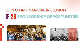 Step Up for Financial Inclusion: IF26 Sponsorship Opportunities