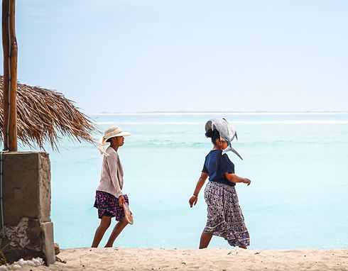 De kust in Madagaskar