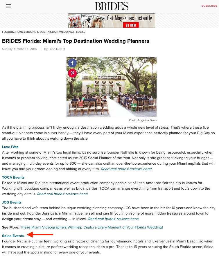 Outdoor Miami wedding ceremony with chairs and archway