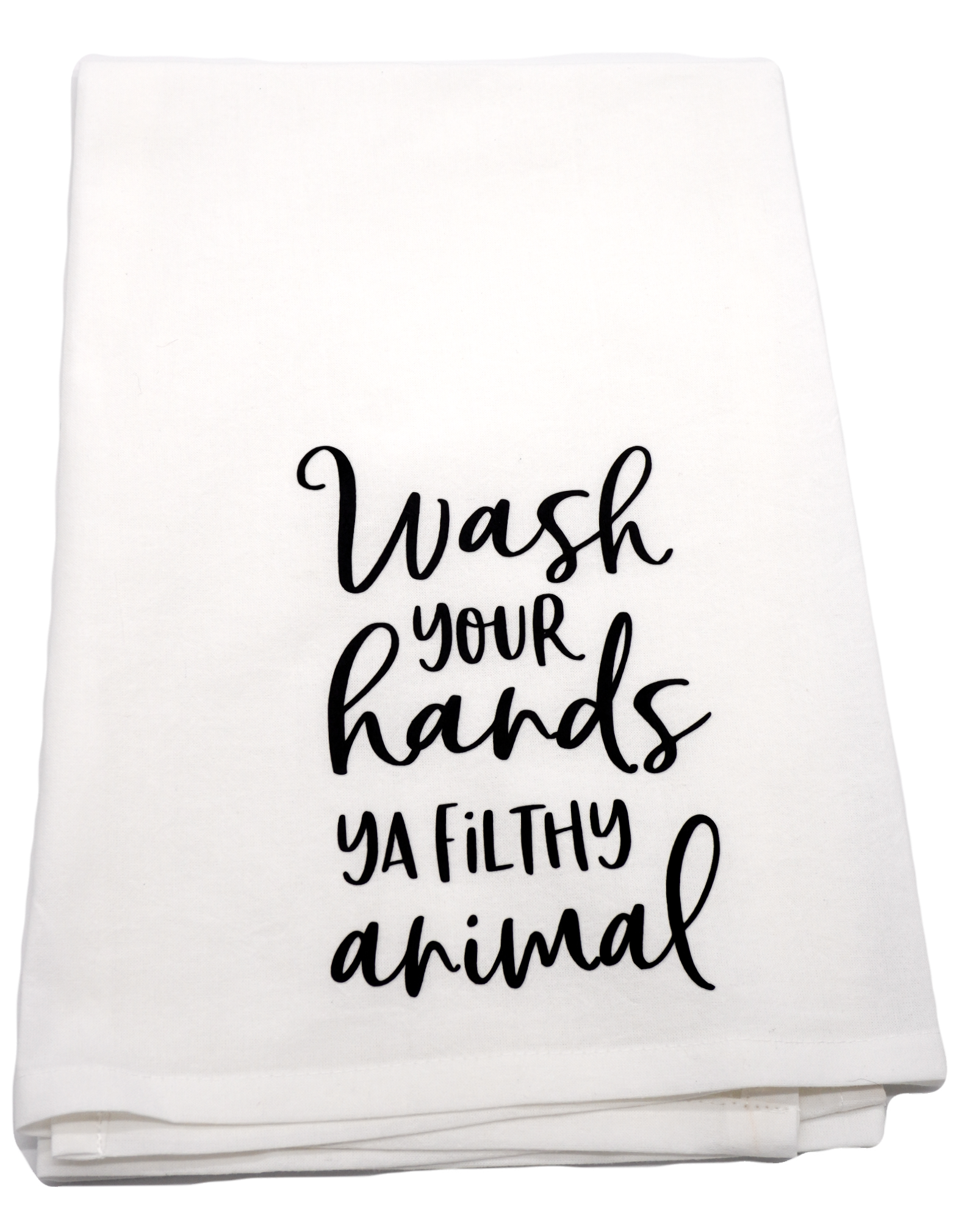 Wash your hands dish towel
