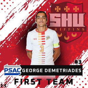 Demetriades named All-Conference First Team