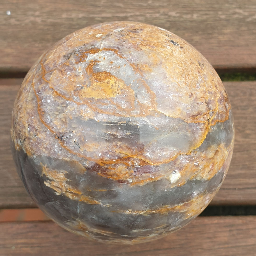Belomorite Sphere-Sunstone/Moonstone