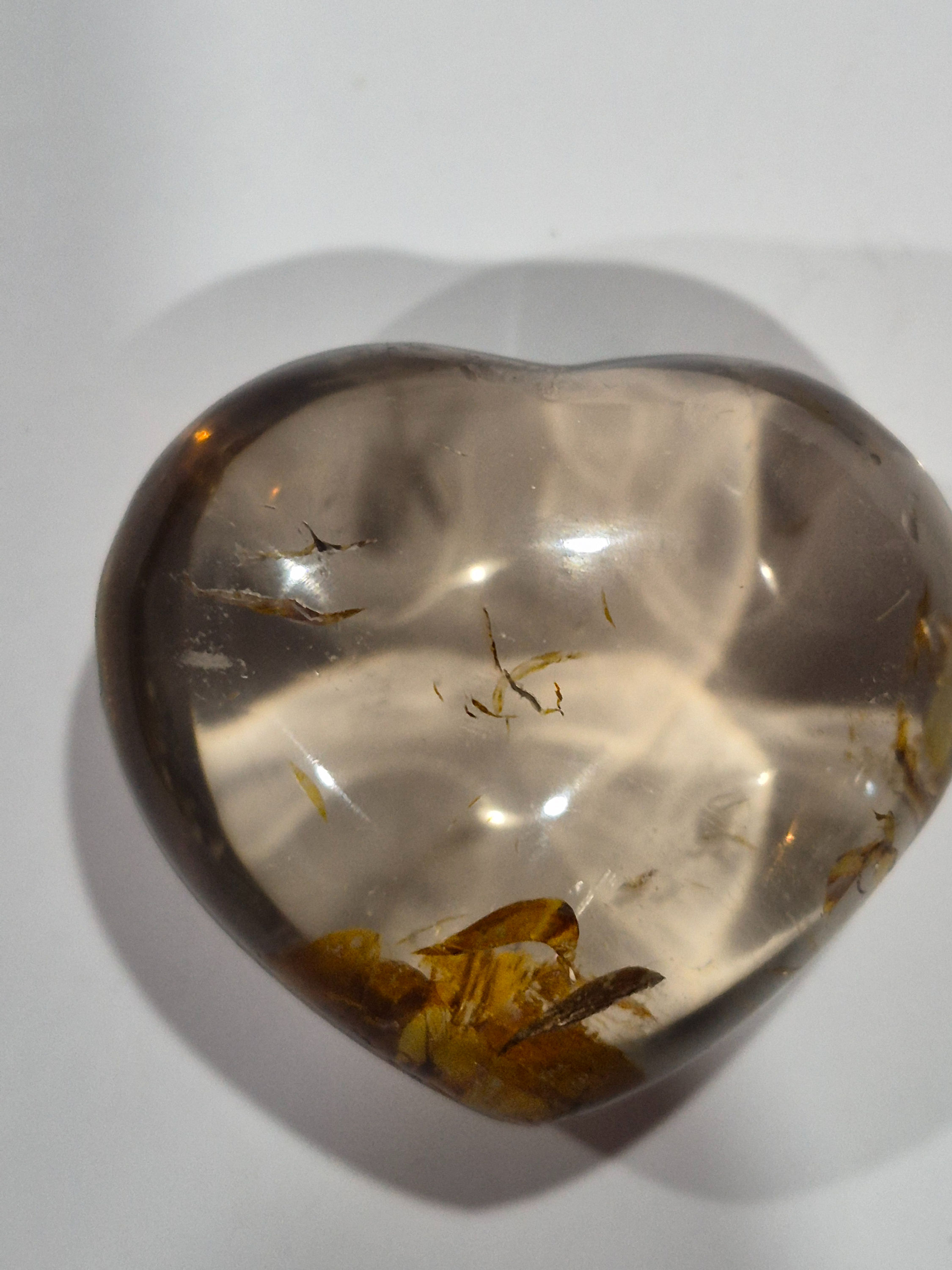 Smoky Quartz Heart 2