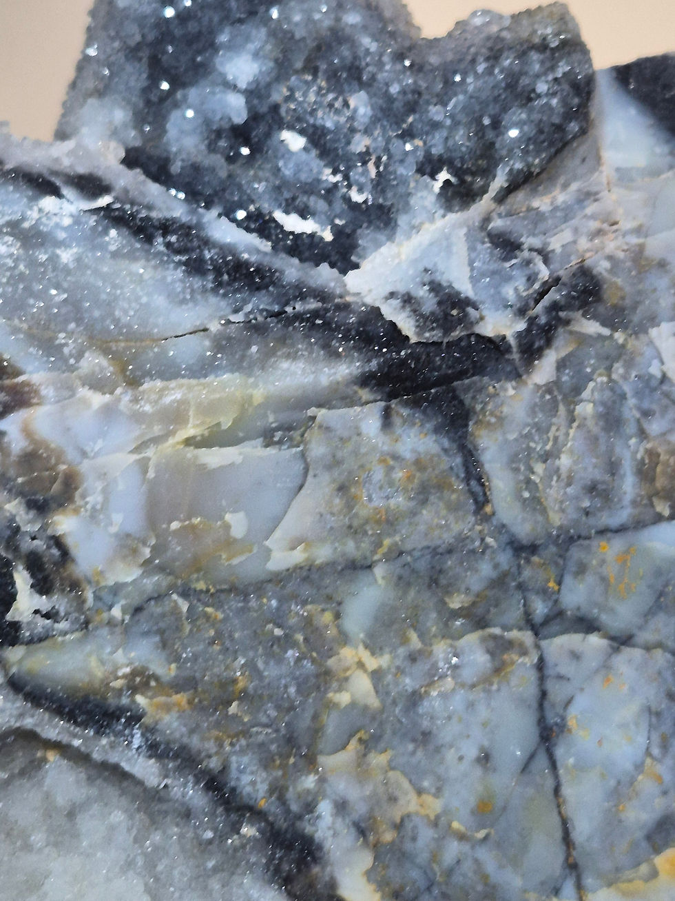 Thumbnail: Chalcedony with Quartz Druze