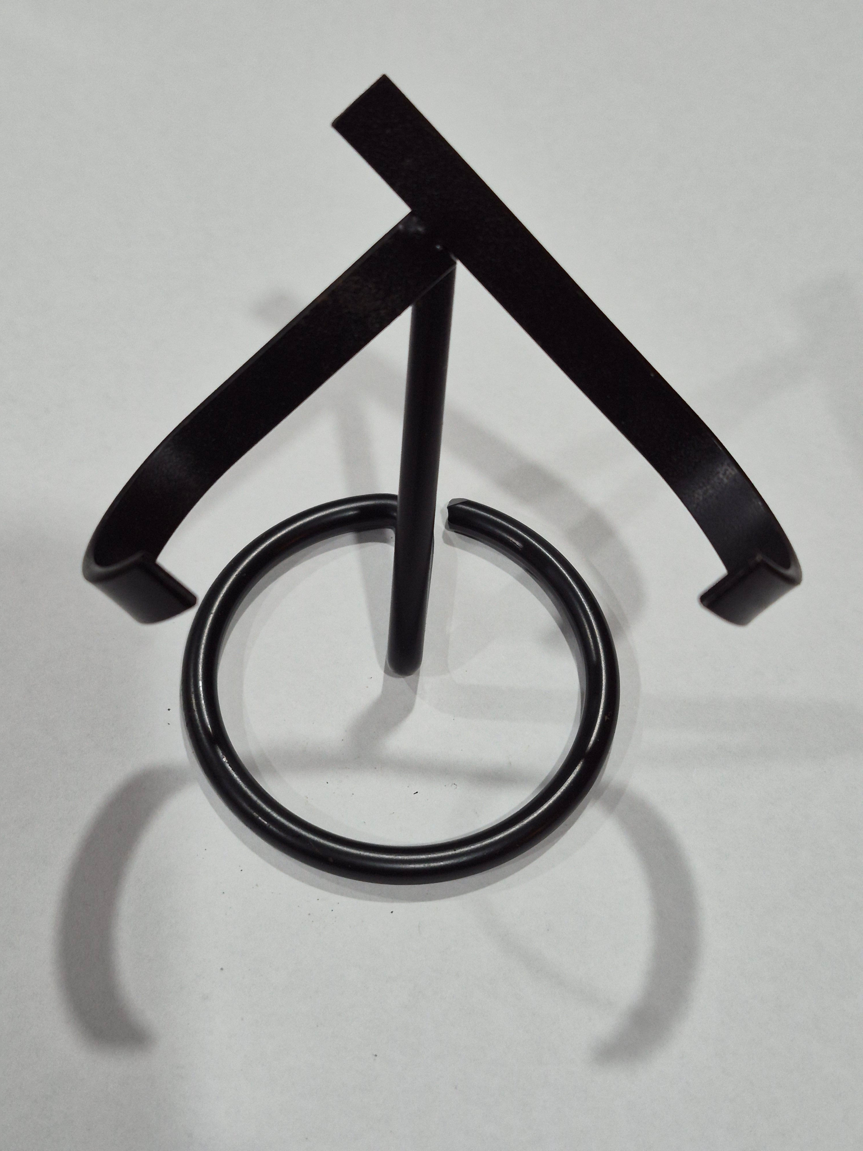 Black Coated Metal Display Stand