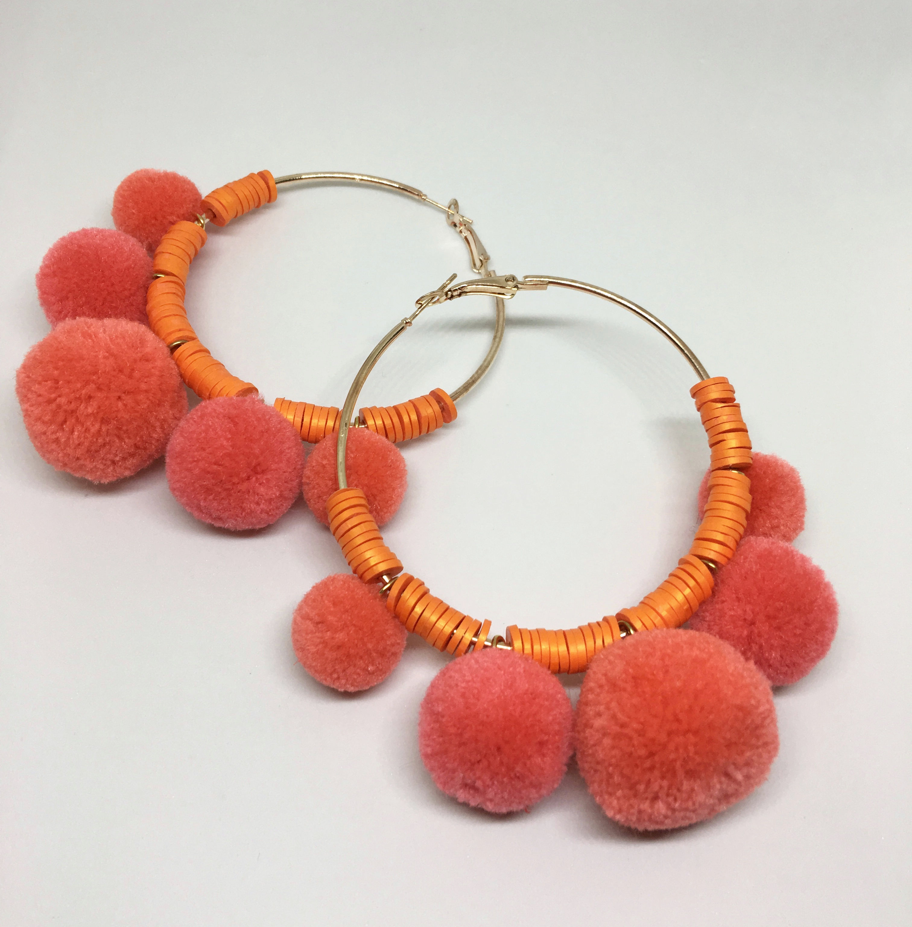 Pom Pom Love Coral