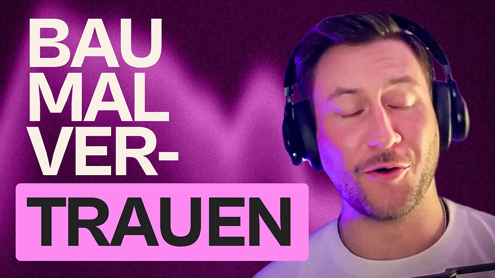 Bildtext: Bau mal Vertrauen