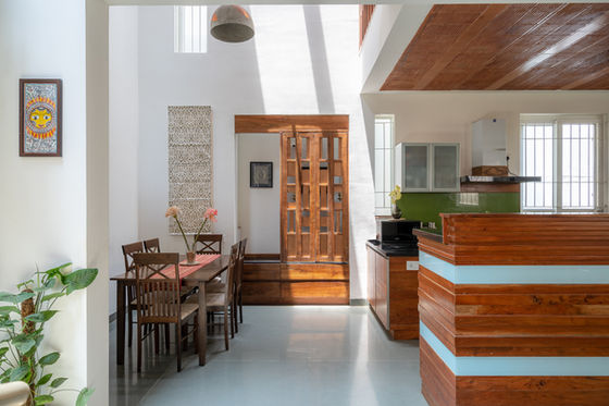 A Home in Bangalore Where Earth Meets the Sky Designed by Wright Inspires | Ambara House