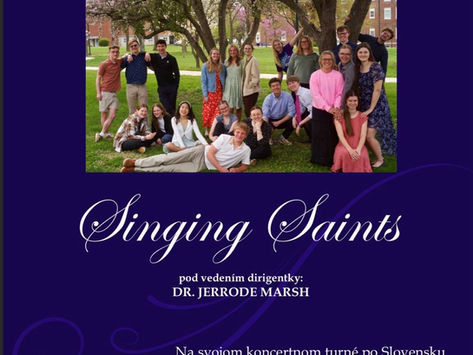 Pozvánka: Koncert Singing Saints v Drevenom artikulárnom kostole