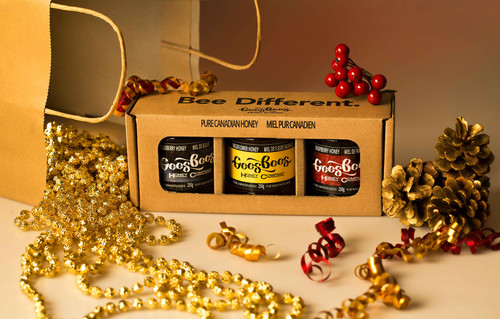 🇨🇦 Canadian Honey Trio Gift Set | Gees Bees Honey Co