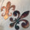 Thumbnail: Fleur-De-Lis -Cake’s Metal Whimsies  4 inch to 12 inch