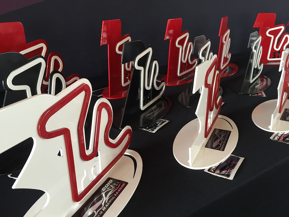 Thumbnail: Gingerman World Racing League Trophies