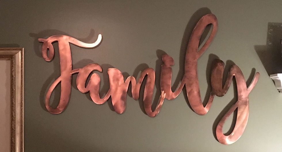 Thumbnail: Family 48 Inch - Inspiring Wall Words