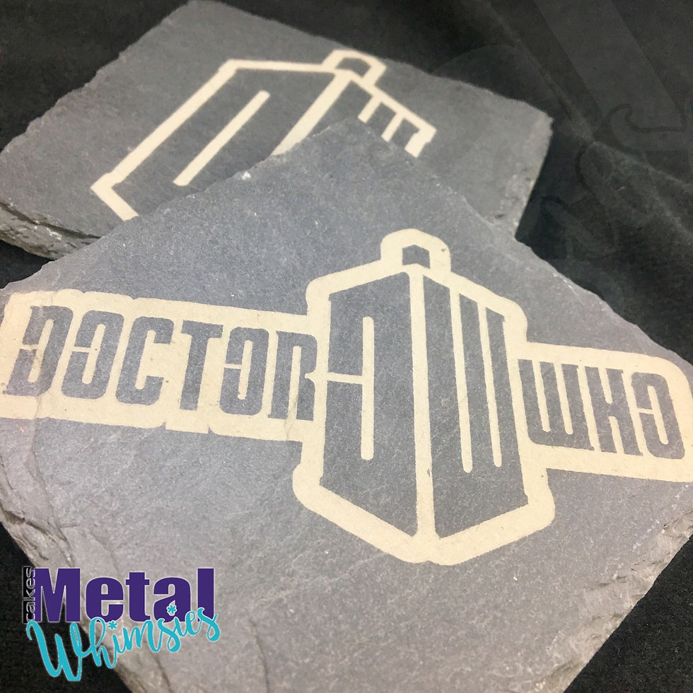 Thumbnail: Slate Coasters -Laser Engraved, 4"