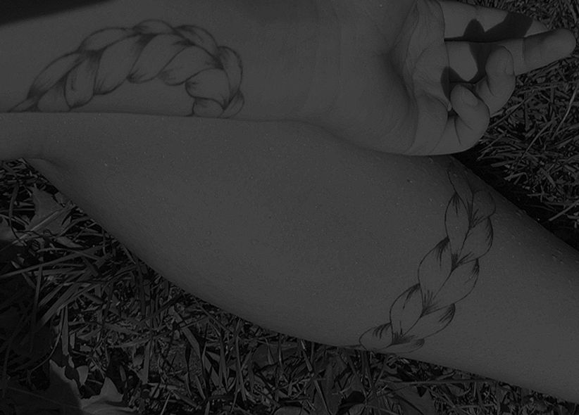 einzigartiges, individuelles tattoo-bodyconcept