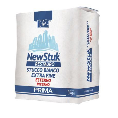 STUCCO IN POLVERE EXTRA FINE PER INTERNI ED ESTERNI K2