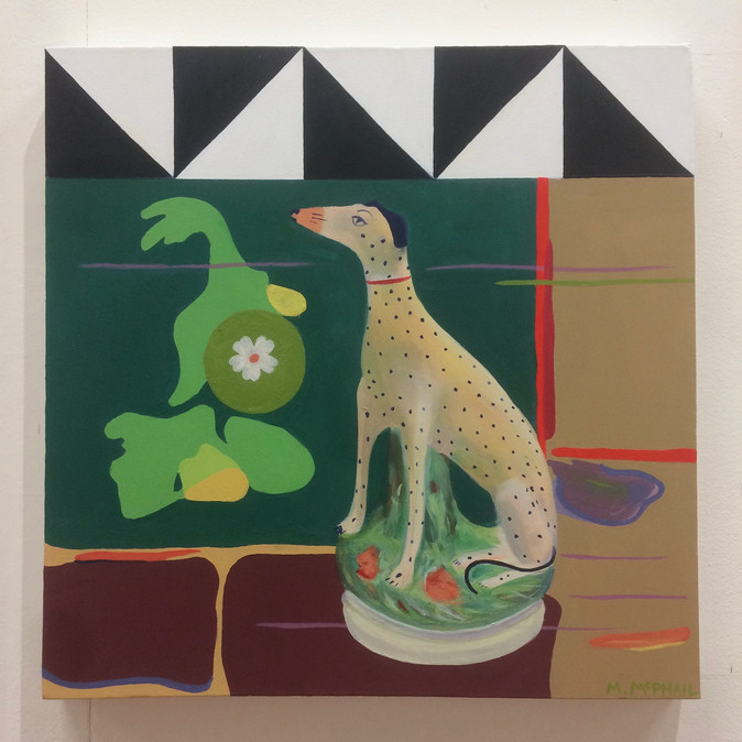 Wilfred, 2019, Acrylic on Canvas, 50 x 50 cm
(Sold)