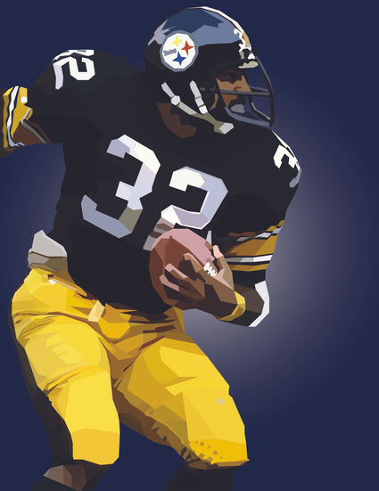 Franco Harris Poster