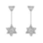 Merkaba Diamond Earrings