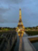 Vista da Torre Eiffel do Trocadero