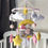 Миниатюра: Personalized Handmade Elephant Baby Mobile Crib Mobile with Felt Animals Flying…