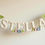 Миниатюра: Custom Name Garland , Flowers Custom Name Decor, Felt Name, Felt Name Garland, …