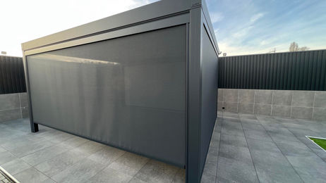 Bioklimatska pergola sa ZipScreen sjenilom