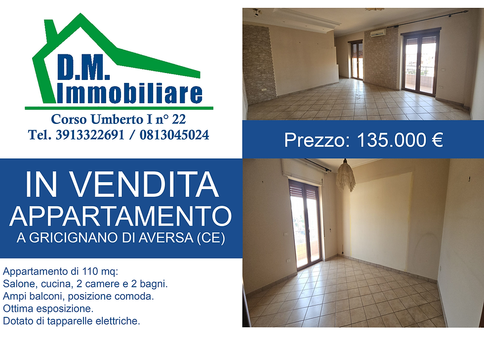 Appartamento in Vendita Gricignano di Aversa