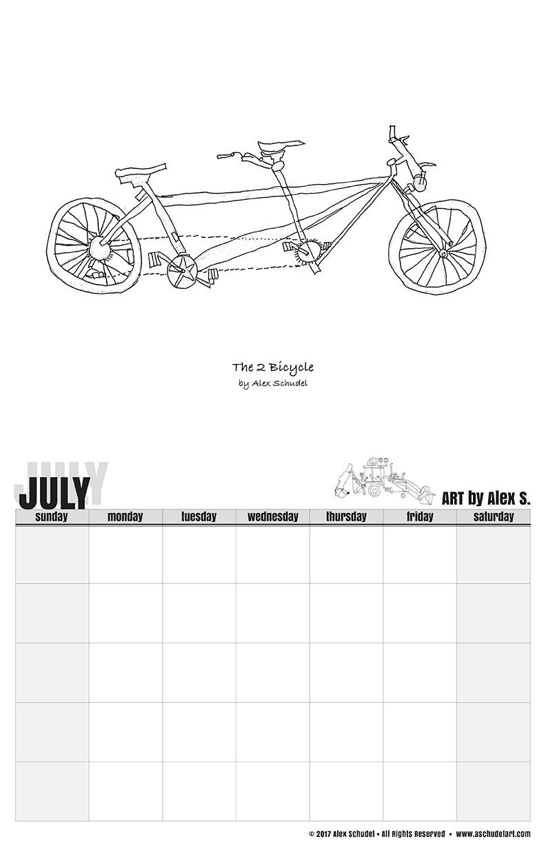 Thumbnail: COLORING CALENDAR