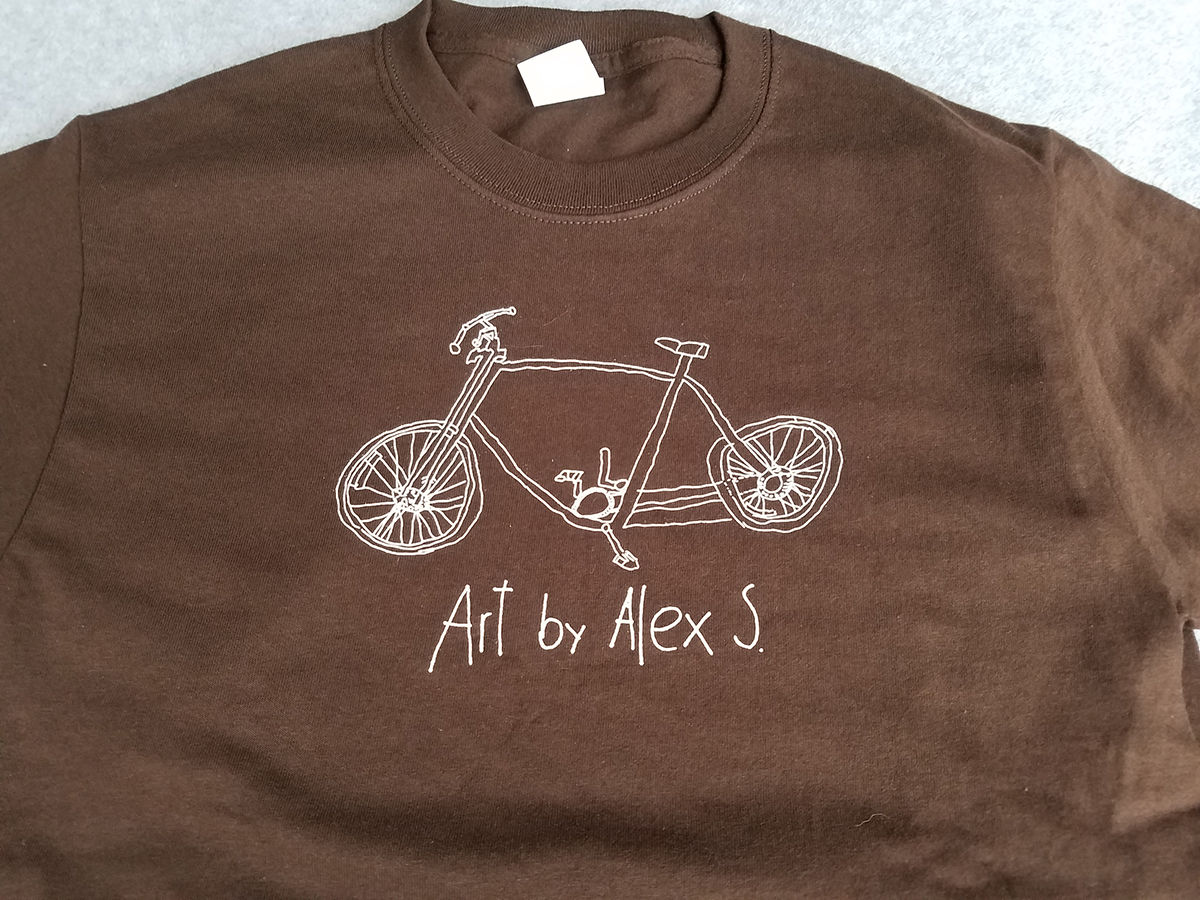 Youth sized Bicycle T-shirt