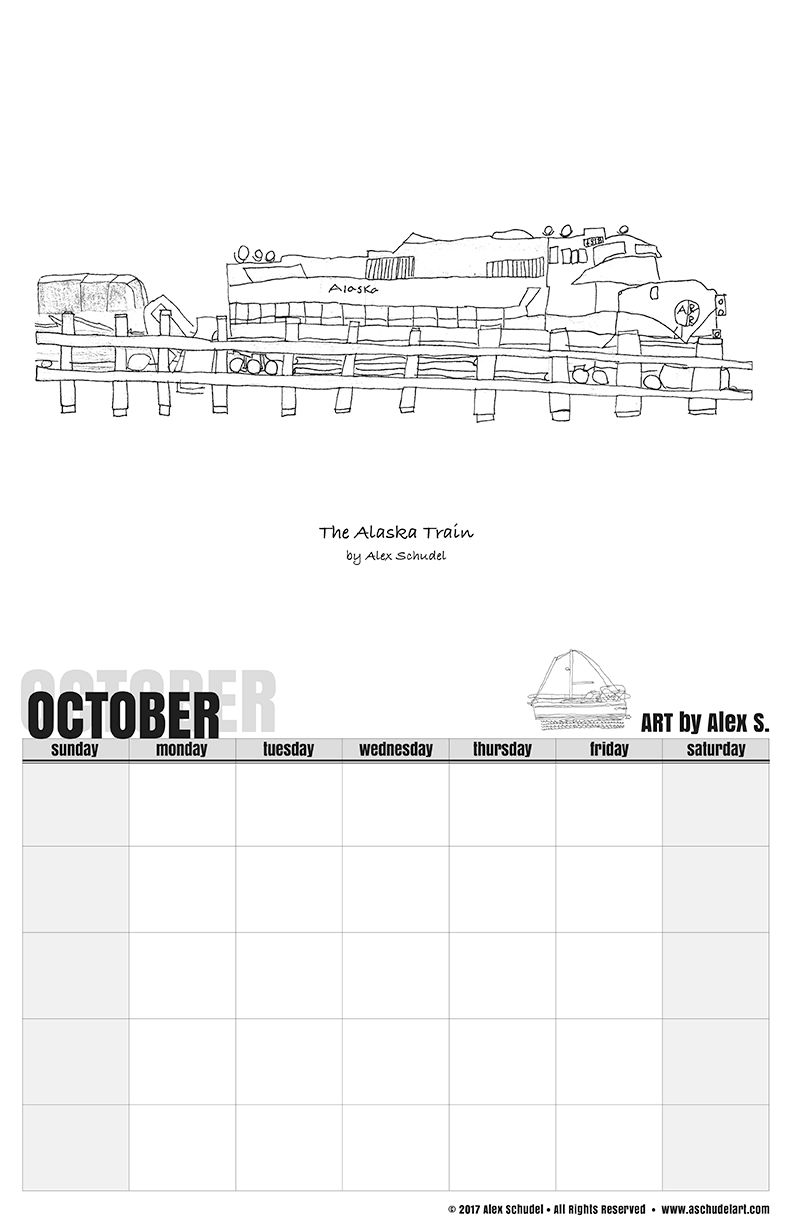 Thumbnail: COLORING CALENDAR