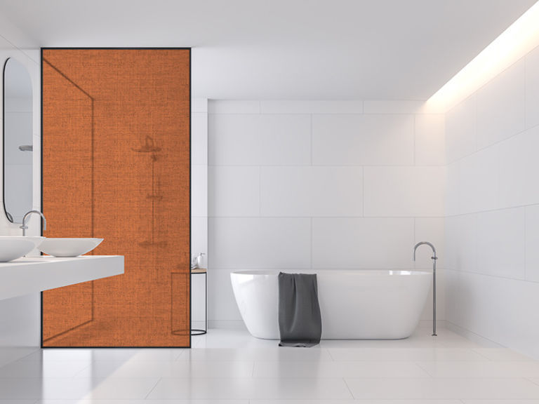 Douchesticker - Orange Brown Frosted