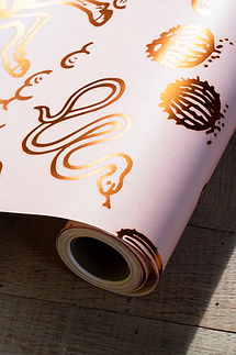 CATS & COWBOYS behang - Roze