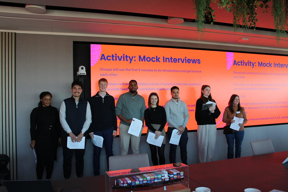 Volunteers at Fidelis Event The Brokerage