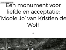 Een monument voor liefde en acceptatie. Recensie van Erica Van Dooren in Gay Krant