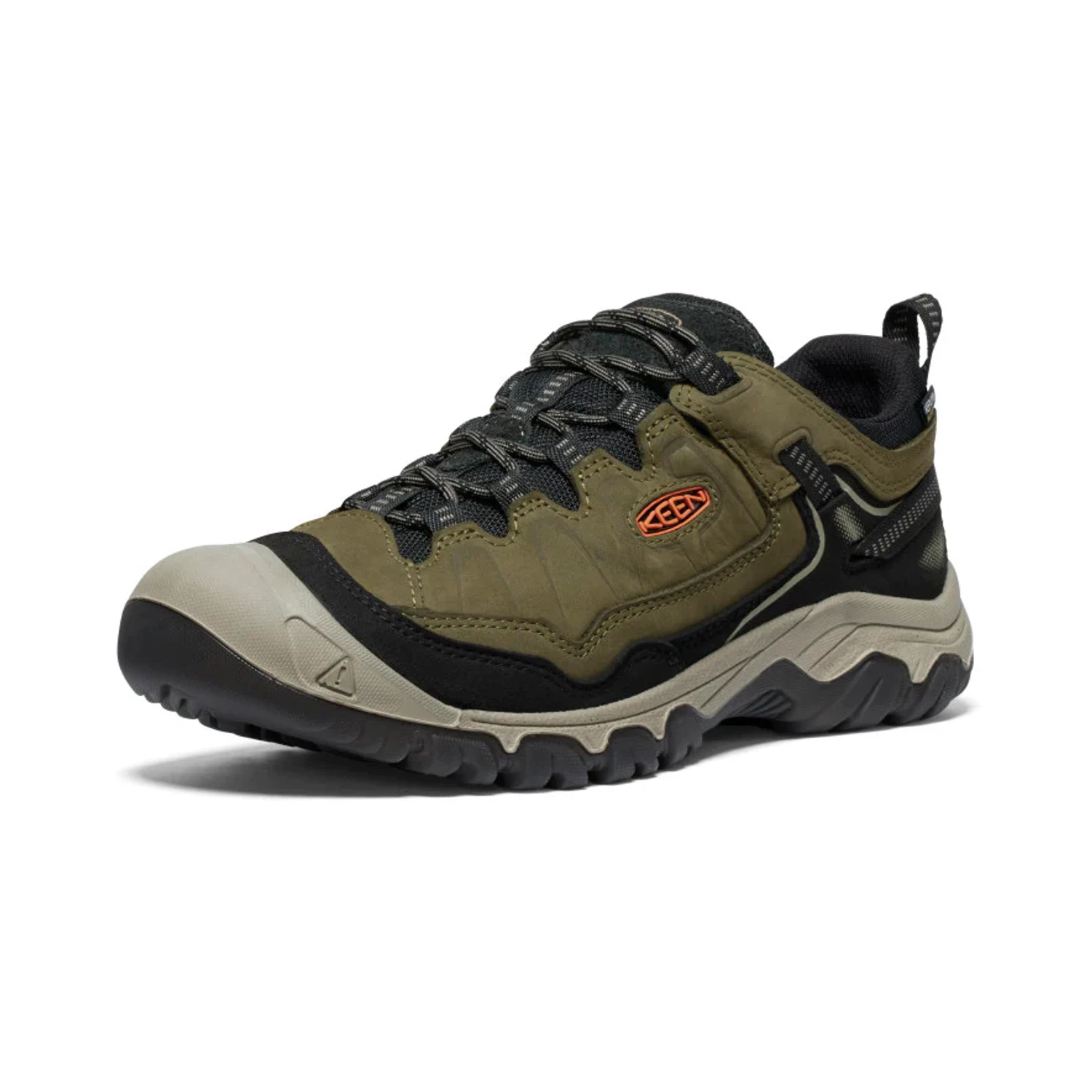 KEEN, IV WP WIDE M-Dark Olive/Gold Flame