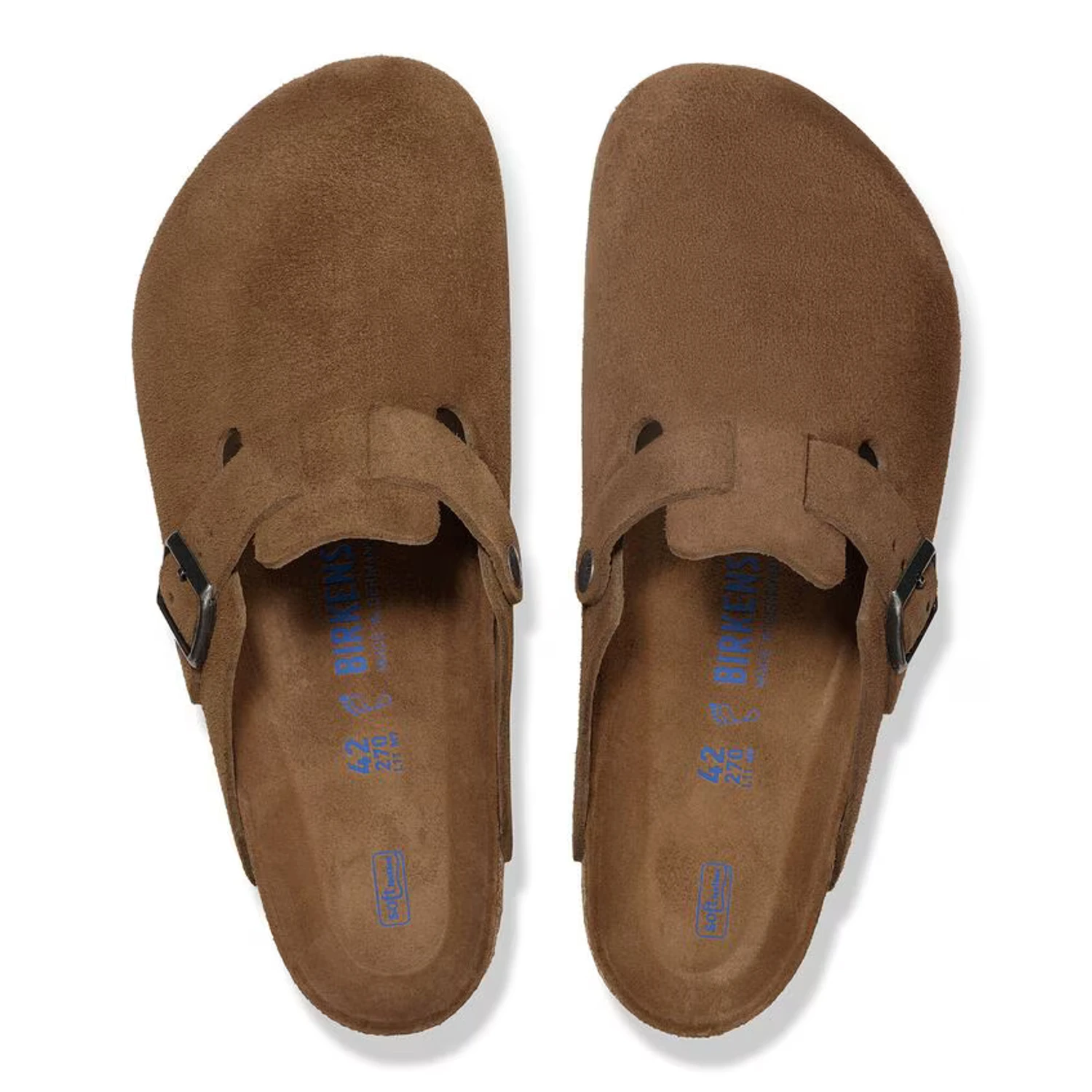 Boston Soft Footbed Suede Leather