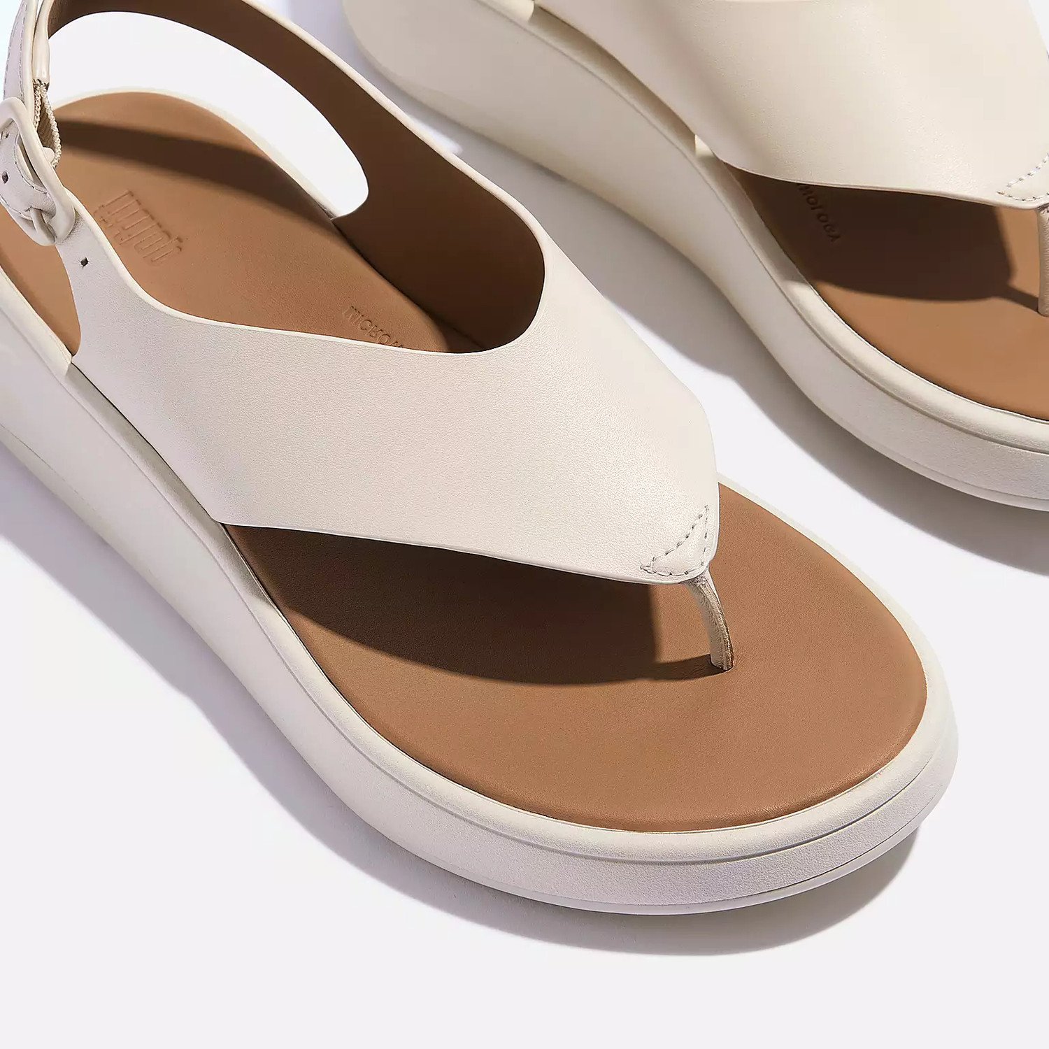 FITFLOP F-Mode Leather Toe- Post Sandal