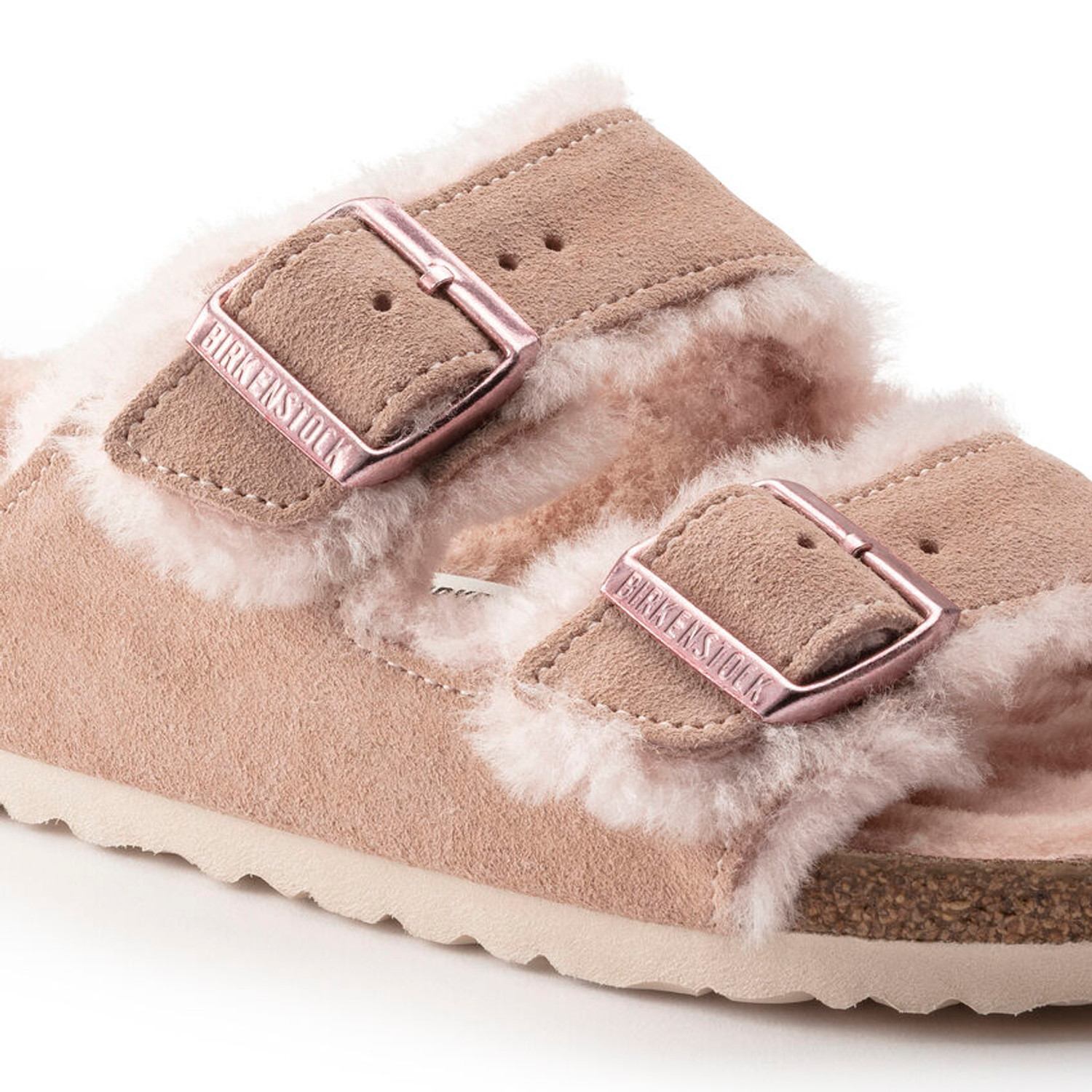 Arizona Shearling Suede Leather